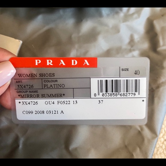 Prada Women’s Wedge Sandals Authentic Size EUR40 - Picture 13 of 14
